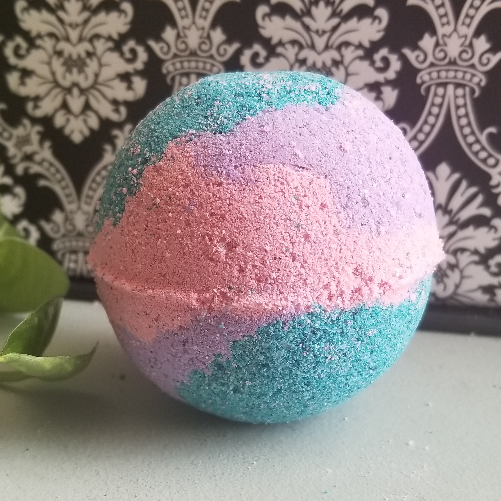 Mermaid Glitter Bath Bomb – Violet – Glam Soaps and Gifts